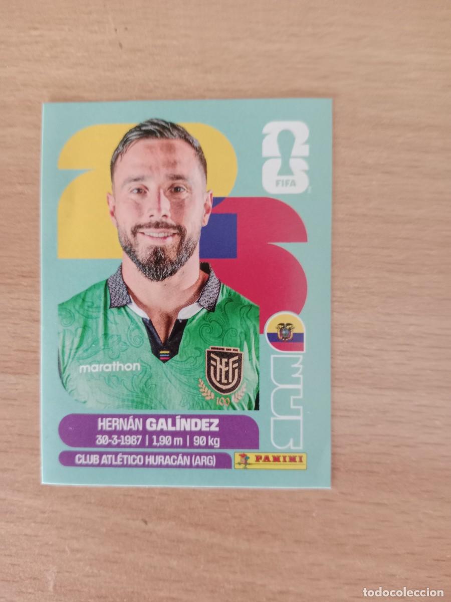Cromos de F&uacute;tbol: HERN&Aacute;N GAL&Iacute;NDEZ, ECUADOR, STICKER CROMO N&ordm; ECU 2, FIFA WORLD CUP 2026 - PANINI - A&Ntilde;O 2026.