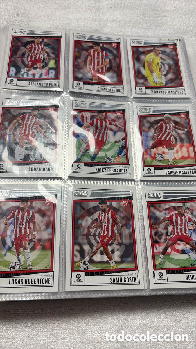 Cromos de F&uacute;tbol: &Aacute;LBUM PANINI Score Espa&ntilde;a La liga COMPLETE BASE SET 200 LIGA 2022-23 22 23 2023