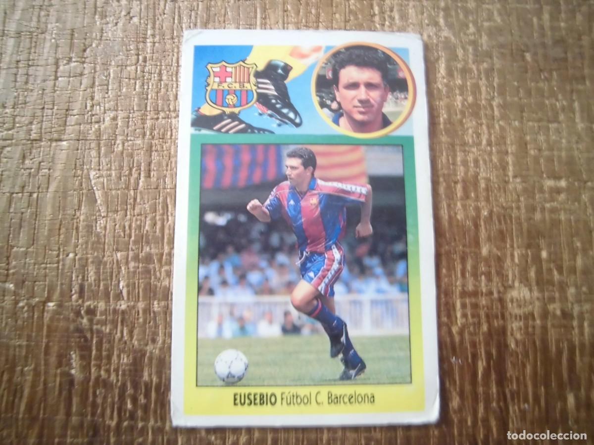 Cromos de F&uacute;tbol: EUSEBIO BARCELONA LIGA 93-94 EDICIONES ESTE CROMO CART&Oacute;N RECUPERADO