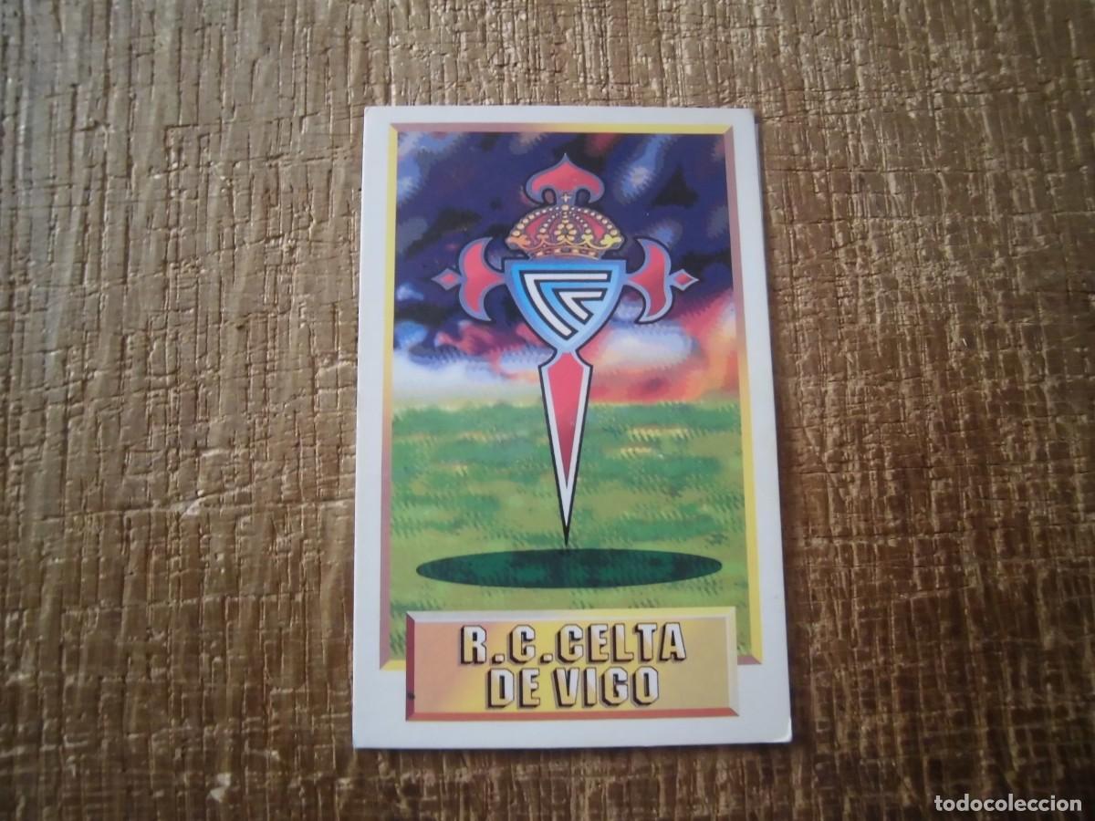 Cromos de F&uacute;tbol: ESCUDO CELTA LIGA 93-94 EDICIONES ESTE CROMO CART&Oacute;N RECUPERADO
