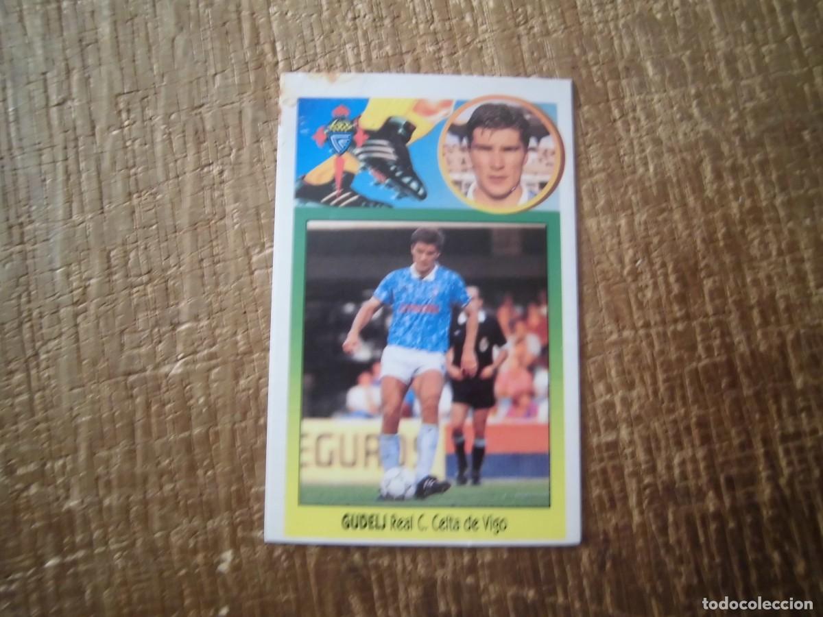 Figurine di Calcio: GUDELJ CELTA LIGA 93-94 EDICIONES ESTE CROMO CART&Oacute;N RECUPERADO