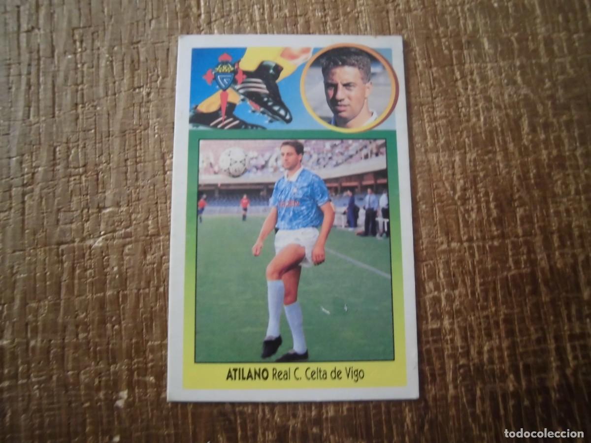 Fu&szlig;ball-Sticker: ATILANO CELTA LIGA 93-94 EDICIONES ESTE CROMO CART&Oacute;N RECUPERADO