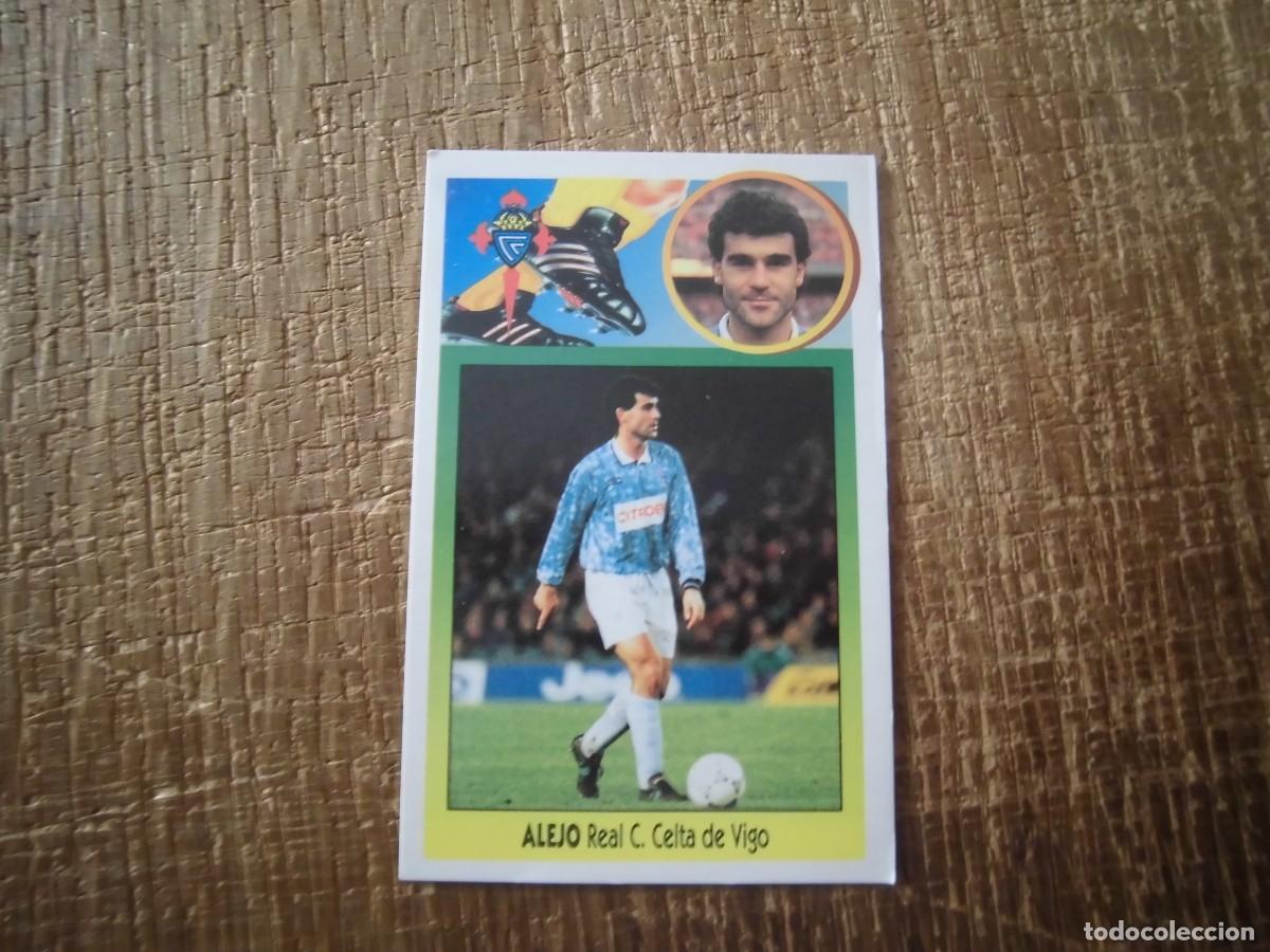Fu&szlig;ball-Sticker: ALEJO CELTA LIGA 93-94 EDICIONES ESTE CROMO CART&Oacute;N RECUPERADO