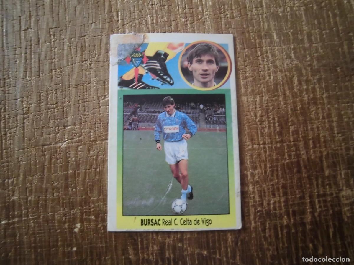 Fu&szlig;ball-Sticker: BURSAC CELTA LIGA 93-94 EDICIONES ESTE CROMO CART&Oacute;N RECUPERADO