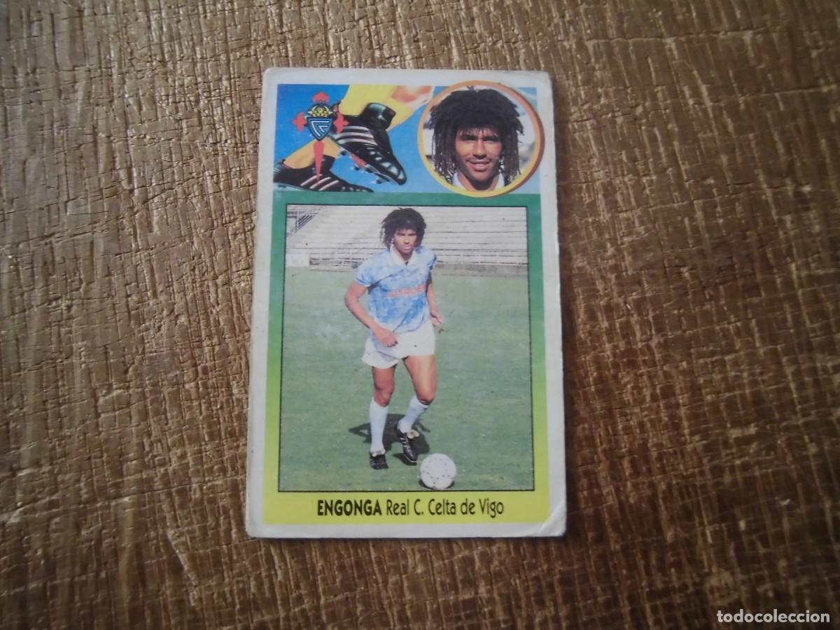 Cromos de F&uacute;tbol: ENGONGA CELTA LIGA 93-94 EDICIONES ESTE CROMO CART&Oacute;N RECUPERADO