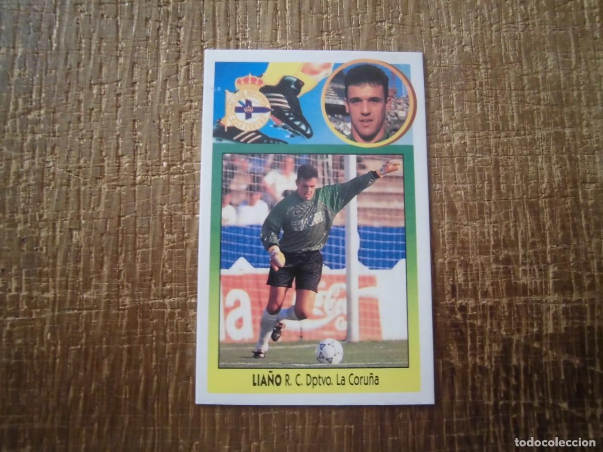 Cromos de F&uacute;tbol: LIA&Ntilde;O DEPORTIVO DE LA CORU&Ntilde;A LIGA 93-94 EDICIONES ESTE CROMO CART&Oacute;N RECUPERADO