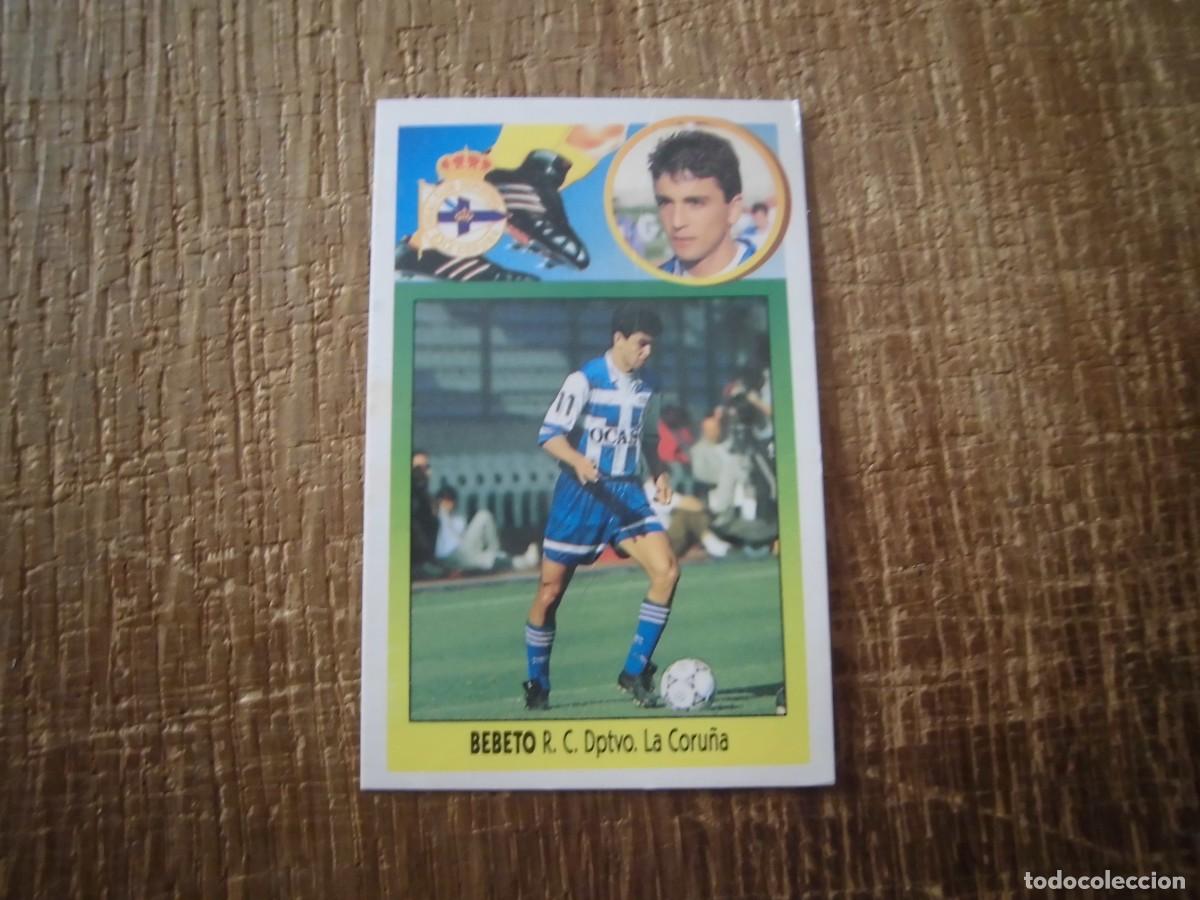 Cromos de F&uacute;tbol: BEBETO DEPORTIVO DE LA CORU&Ntilde;A LIGA 93-94 EDICIONES ESTE CROMO CART&Oacute;N RECUPERADO