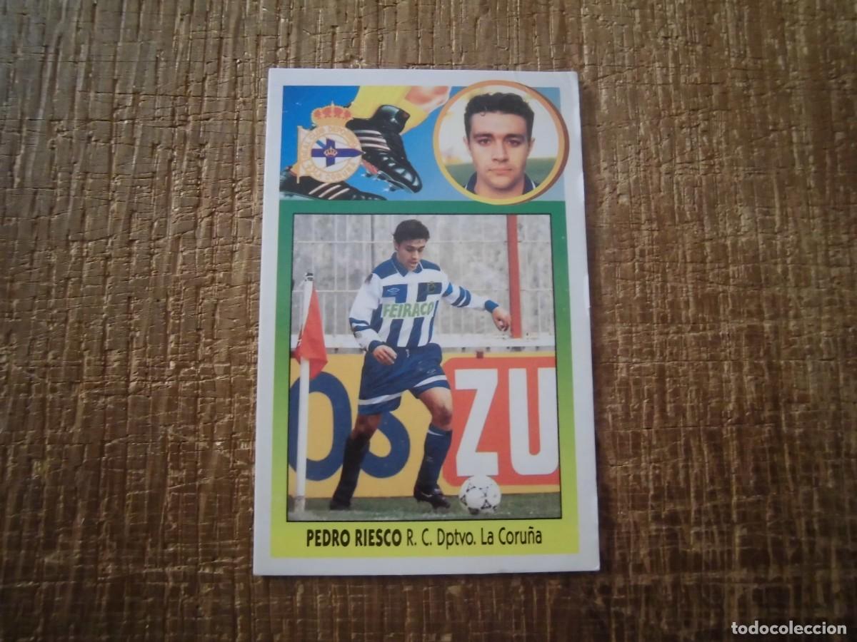 Cromos de F&uacute;tbol: PEDRO RIESCO DEPORTIVO DE LA CORU&Ntilde;A LIGA 93-94 EDICIONES ESTE CROMO CART&Oacute;N RECUPERADO