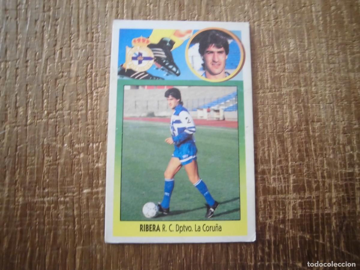 Cromos de F&uacute;tbol: RIBERA DEPORTIVO DE LA CORU&Ntilde;A LIGA 93-94 EDICIONES ESTE CROMO CART&Oacute;N RECUPERADO