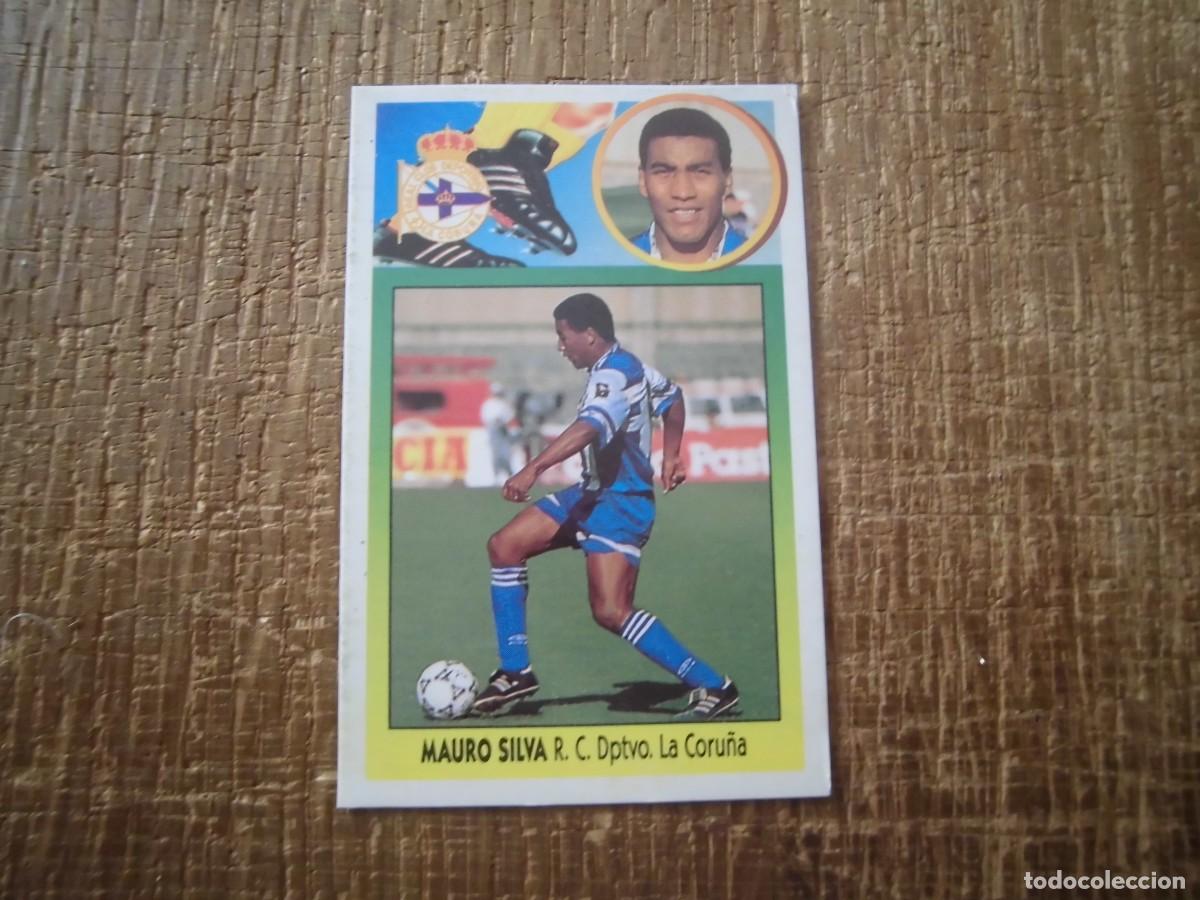 Cromos de F&uacute;tbol: MAURO SILVA DEPORTIVO DE LA CORU&Ntilde;A LIGA 93-94 EDICIONES ESTE CROMO CART&Oacute;N RECUPERADO