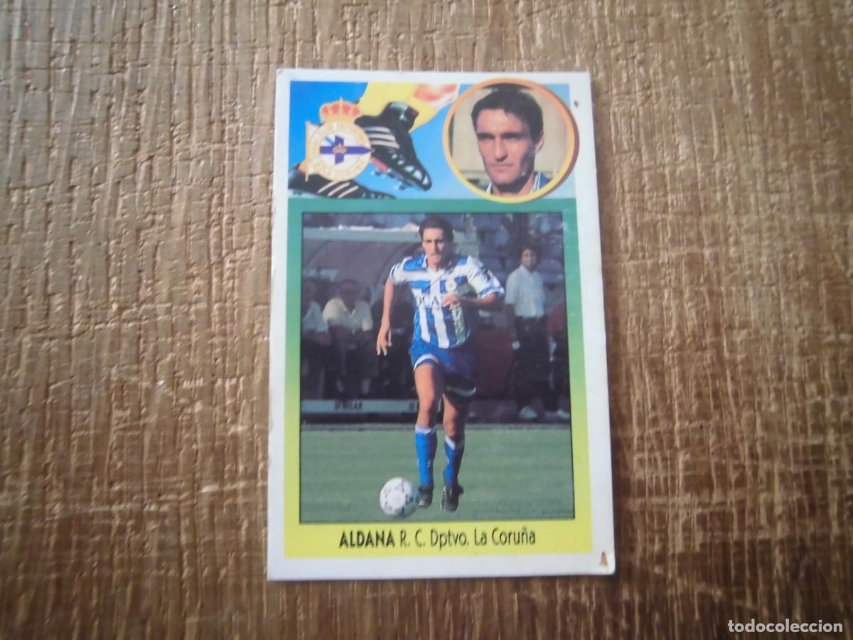 Cromos de F&uacute;tbol: ALDANA DEPORTIVO DE LA CORU&Ntilde;A LIGA 93-94 EDICIONES ESTE CROMO CART&Oacute;N RECUPERADO