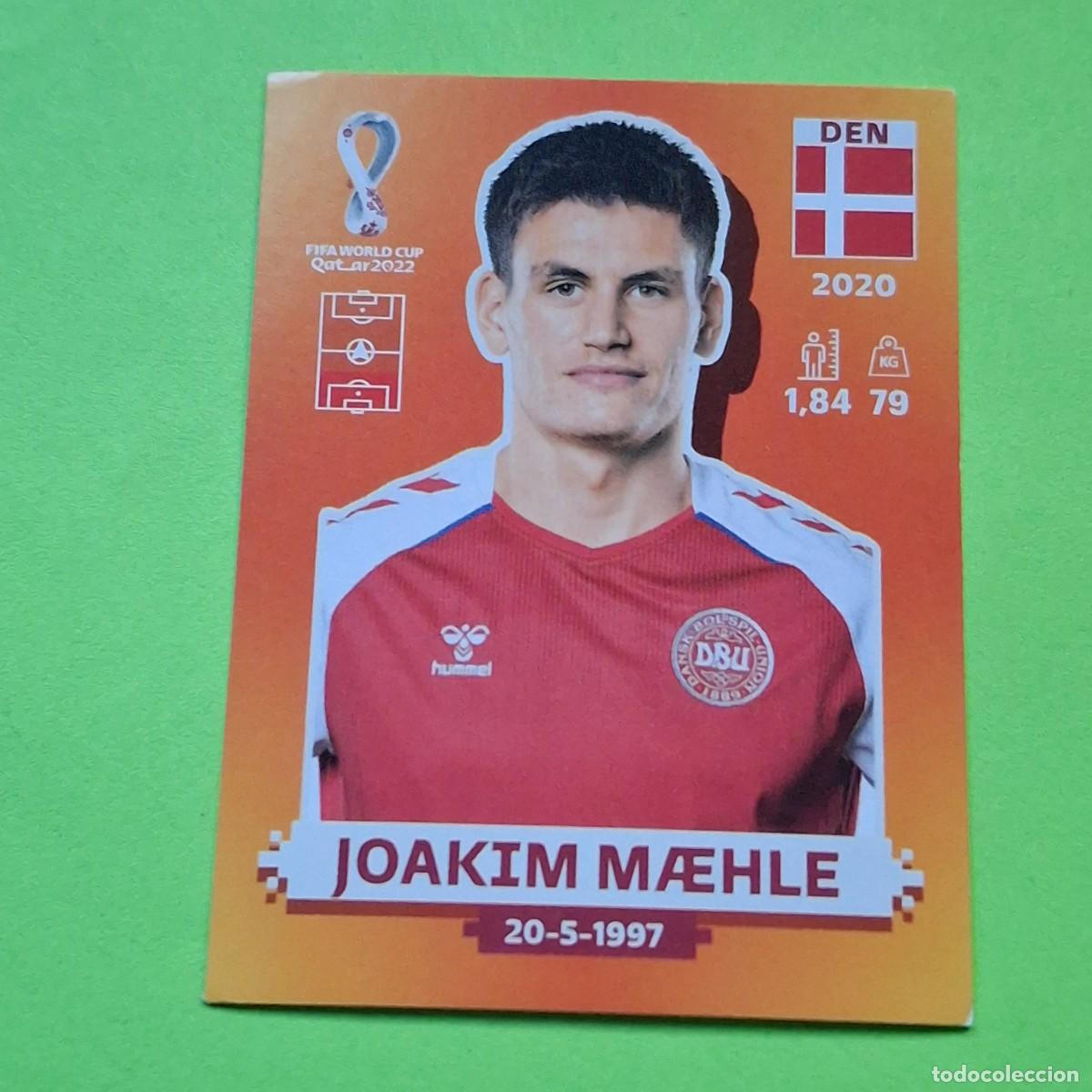 Cromos de F&uacute;tbol: WORLD CUP MUNDIAL QATAR 2022 - VERSION NARANJA SUDAMERICA - DEN 6 DINAMARCA - JOAKIM MAEHLE