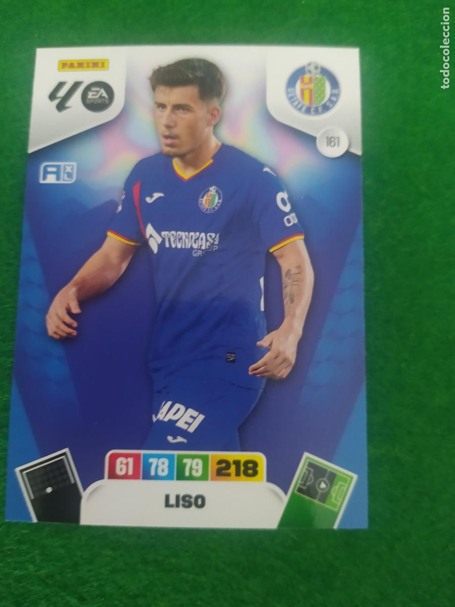 Cromos de F&uacute;tbol: adrenalyn xl 2025 2026 codigo sin activar getafe n&ordm; 161 liso