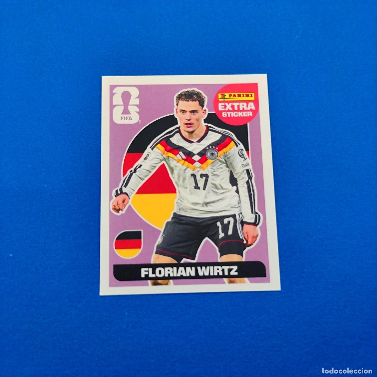 Cromos de F&uacute;tbol: Extra Sticker Mundial FIFA WORL CUP 2026 Florian Wirtz Alemania