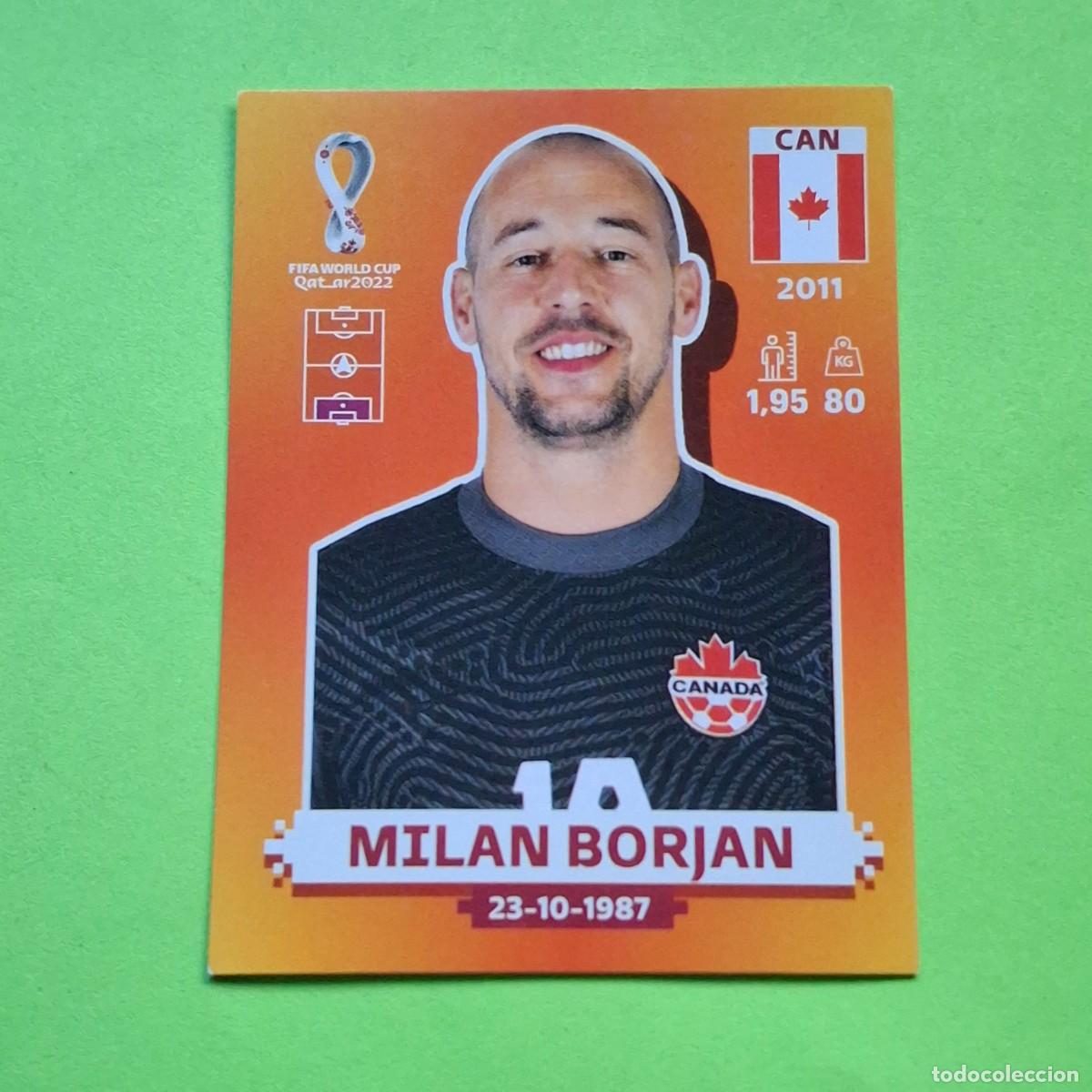 Cromos de F&uacute;tbol: WORLD CUP MUNDIAL QATAR 2022 - VERSION NARANJA SUDAMERICA - CAN 2 CANADA - MILAN BORJAN