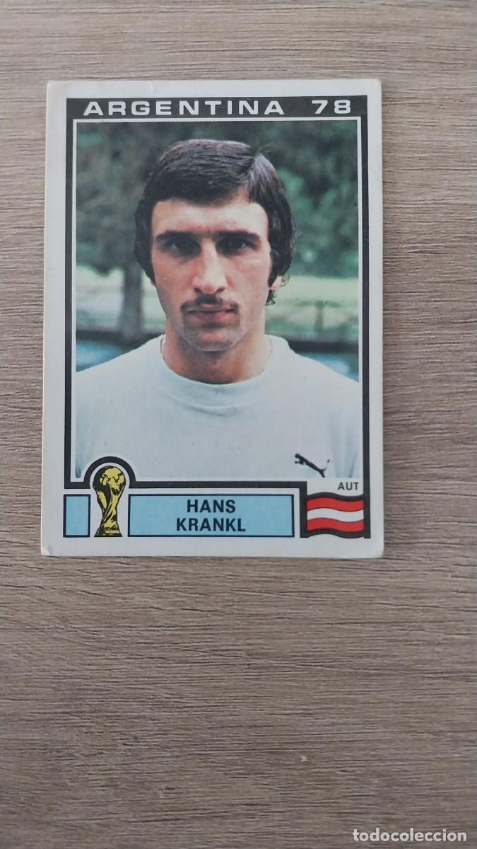 Cromos de F&uacute;tbol: HANS KRANKL 201 AUSTRIA MUNDIAL ARGENTINA 78-ARGENTINA 1978 SIN PEGAR NUNCA PEGADO