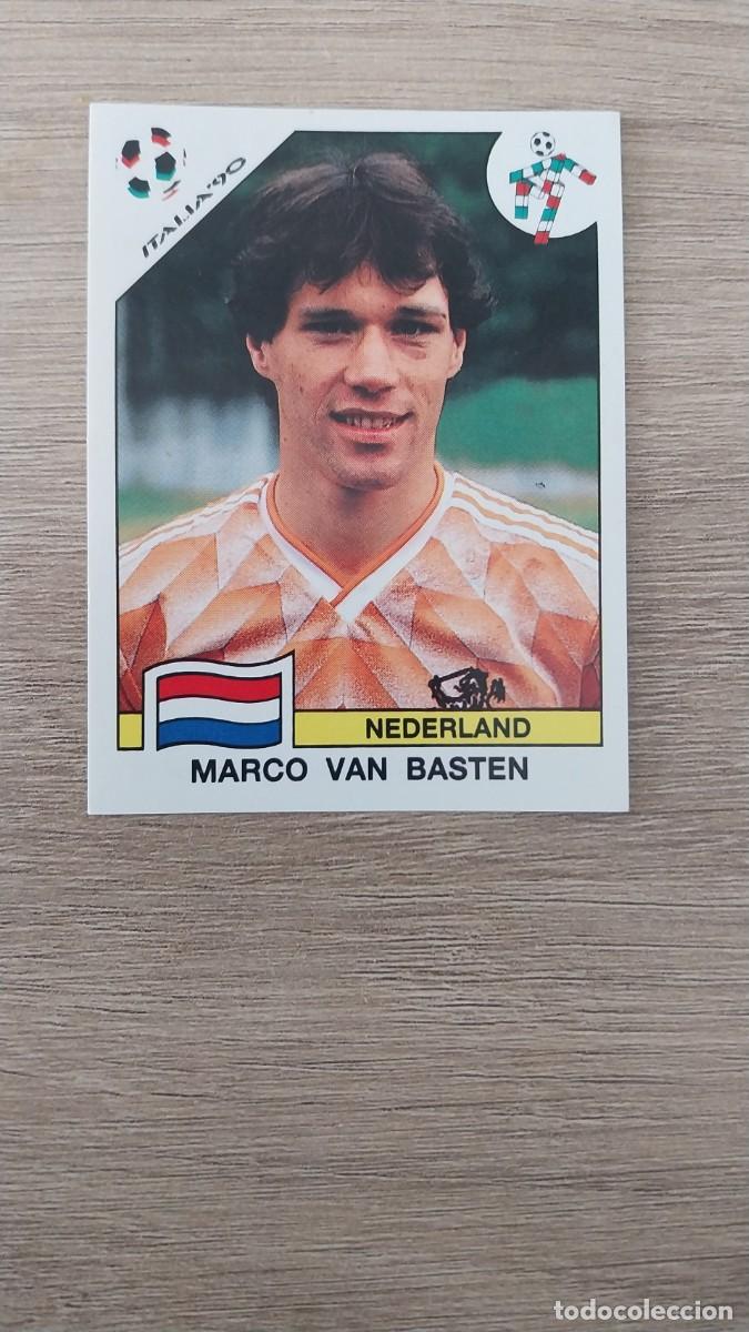 Cromos de F&uacute;tbol: MARCO VAN BASTEN 417 HOLANDA PANINI MUNDIAL ITALIA 90 ITALIA 1990 SIN PEGAR NUNCA PEGADO