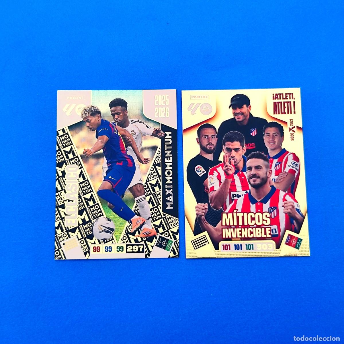 Cromos de F&uacute;tbol: Adrenalyn 2025 2026 / 25 26 M&iacute;ticos Invencible &iexcl;Atleti, Atleti! - Momentum El Cl&aacute;sico Lamine Yamal