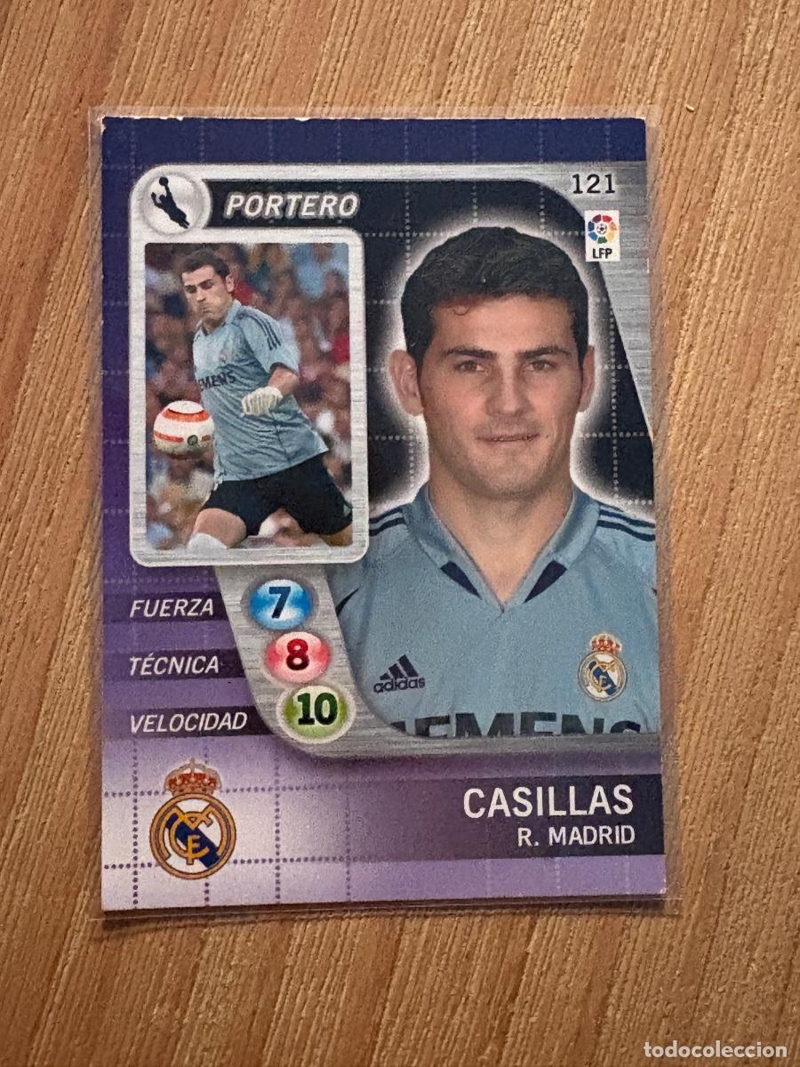 Cromos de F&uacute;tbol: 21. CROMO DERBY TOTAL PANINI REAL MADRID CASILLAS N 121 2005-06 05-06