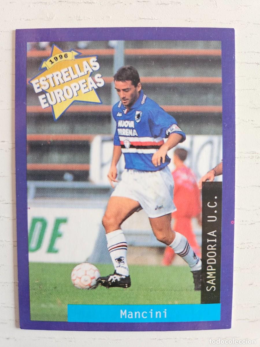 Cromos de F&uacute;tbol: ESTRELLAS EUROPEAS 96 Panini #106 Mancini Sampdoria