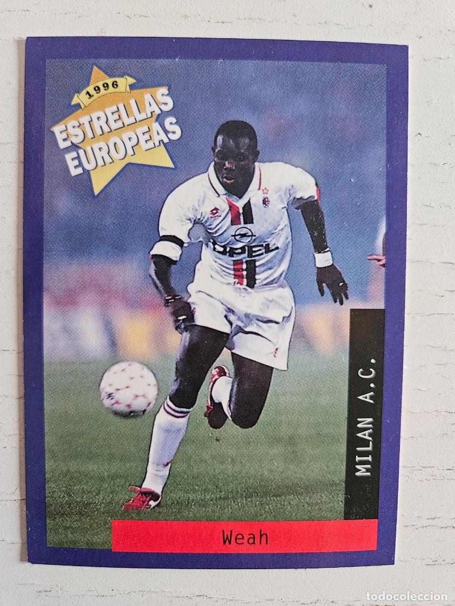Cromos de F&uacute;tbol: Cromo ESTRELLAS EUROPEAS Panini 1996 96 - MILAN - WEAH 94