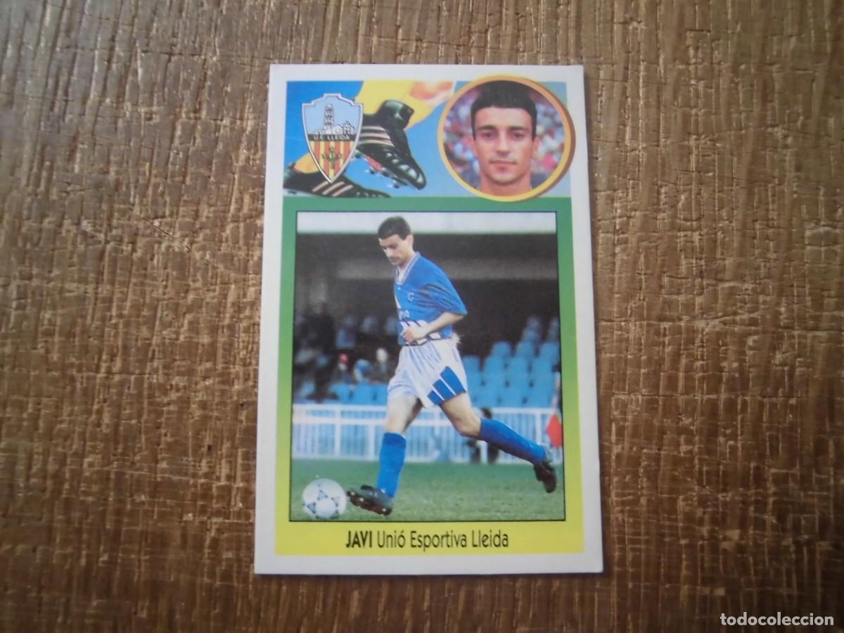 Figurine di Calcio: JAVI COLOCA LLEIDA LIGA 93-94 EDICIONES ESTE CROMO CART&Oacute;N RECUPERADO
