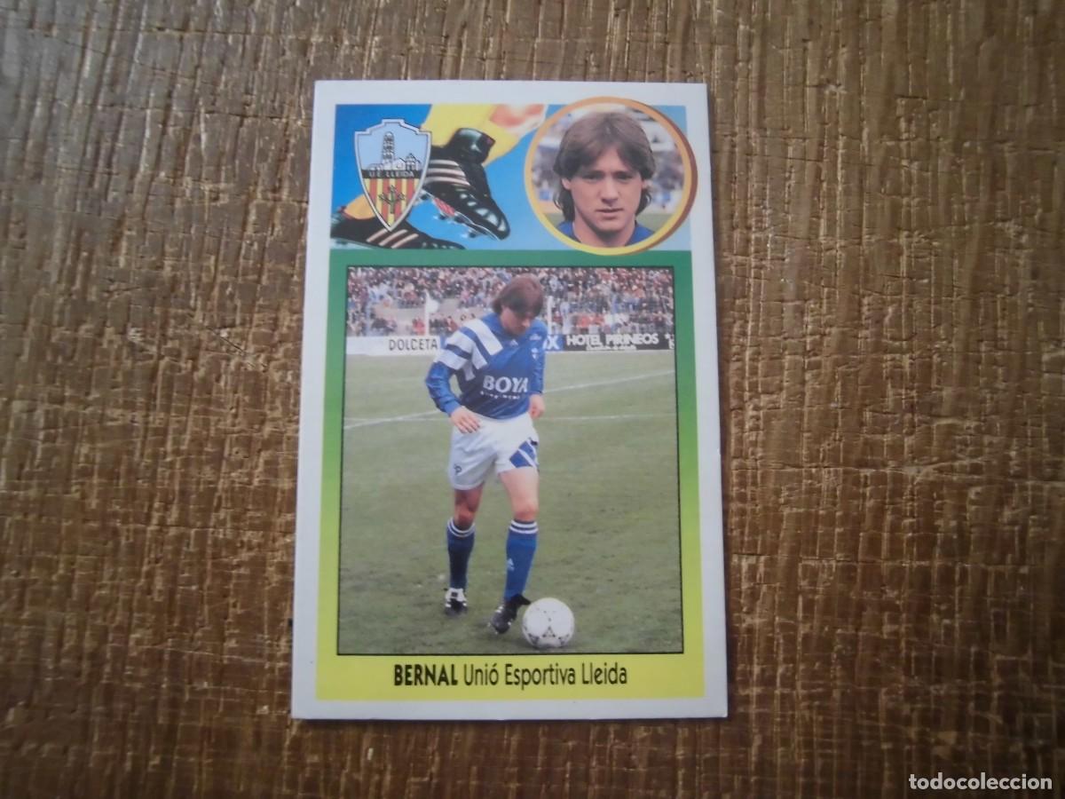 Fu&szlig;ball-Sticker: BERNAL BAJA LLEIDA LIGA 93-94 EDICIONES ESTE CROMO CART&Oacute;N RECUPERADO