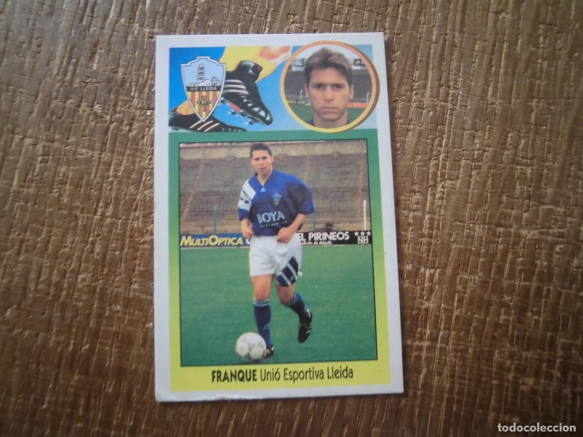 Cromos de f&uacute;tbol: FRANQUE BAJA LLEIDA LIGA 93-94 EDICIONES ESTE CROMO CART&Oacute;N RECUPERADO