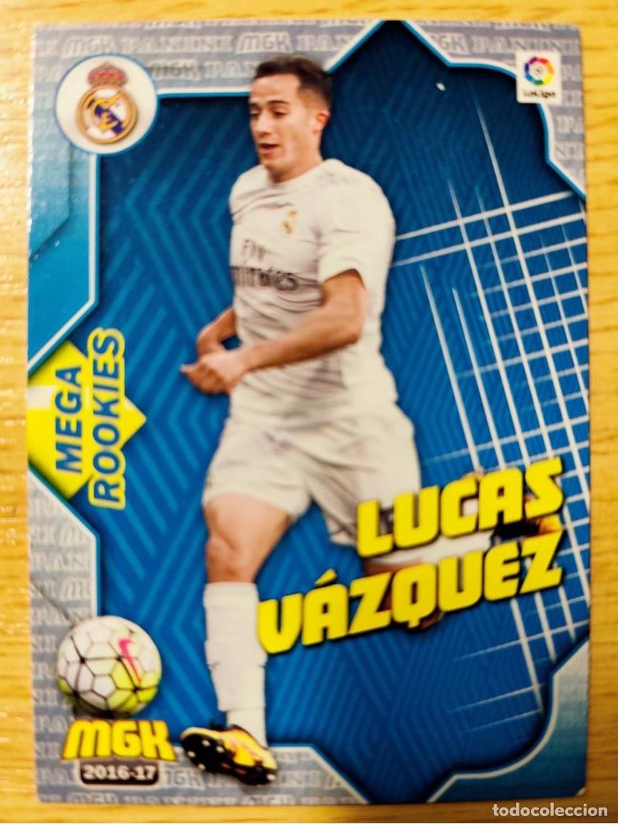 Cromos de F&uacute;tbol: 351 MEGACRACKS 16-17 LUCAS V&Aacute;ZQUEZ - REAL MADRID - PANINI MGK 2016-2017 FICHAS