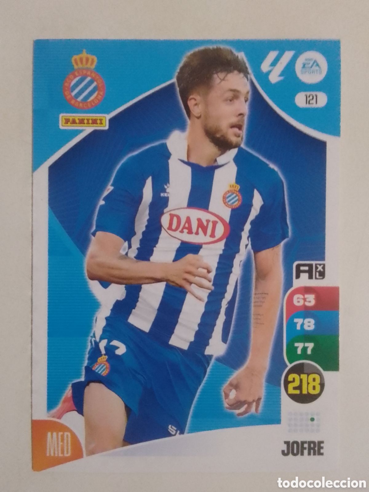 Cromos de F&uacute;tbol: Adrenalyn XL 2024-25 n&deg; 121 Jofre &bull; Espanyol.