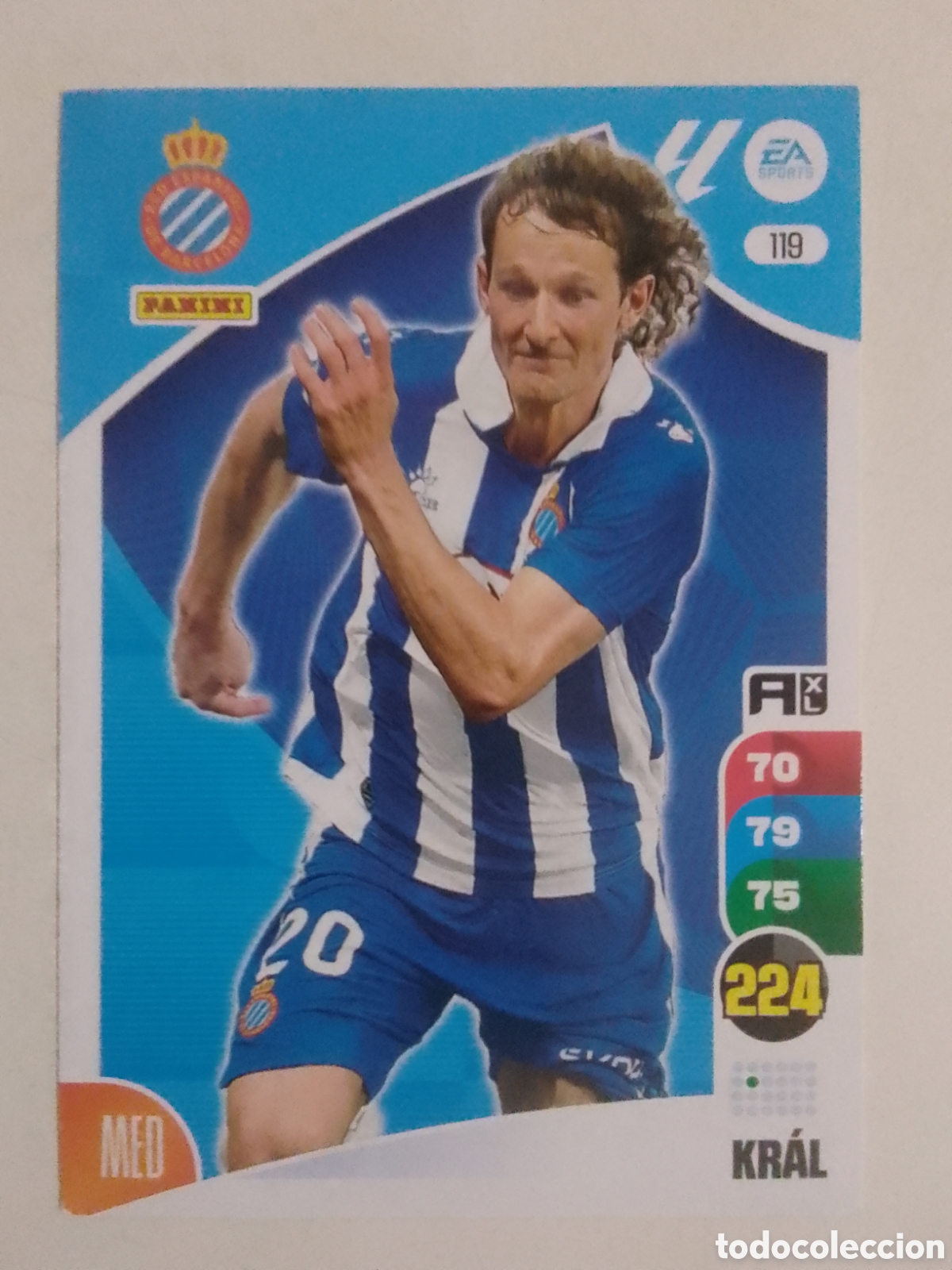 Cromos de F&uacute;tbol: Adrenalyn XL 2024-25 n&deg; 119 Kr&aacute;l &bull; Espanyol.