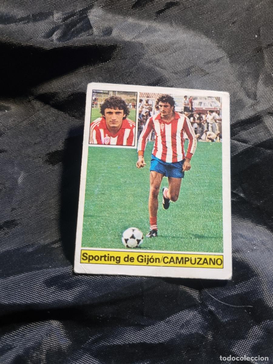 Cromos de F&uacute;tbol: FICHAJE N&ordm; 16. CAMPUZANO. SPORTING GIJON. SIN PEGAR. ESTE 81/82,1981/82,1981/1982. PEDIDO MINIMO 3&euro;