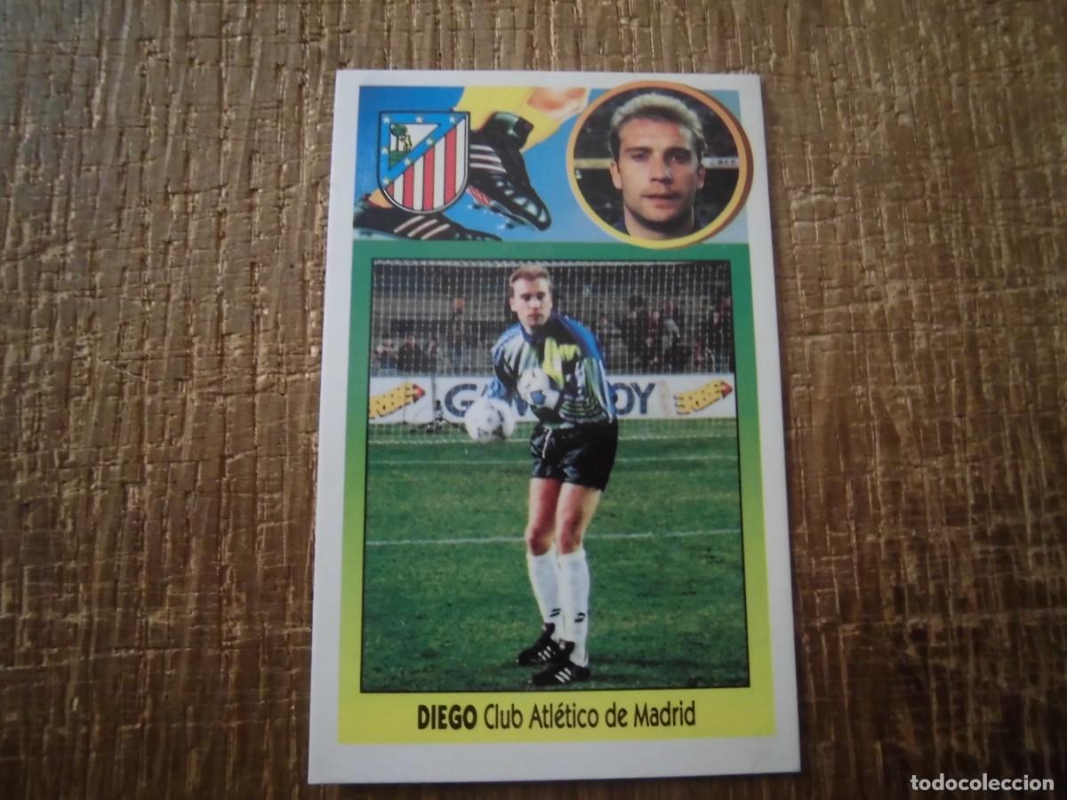 Cromos de F&uacute;tbol: DIEGO ATL&Eacute;TICO DE MADRID LIGA 93-94 EDICIONES ESTE CROMO CART&Oacute;N RECUPERADO