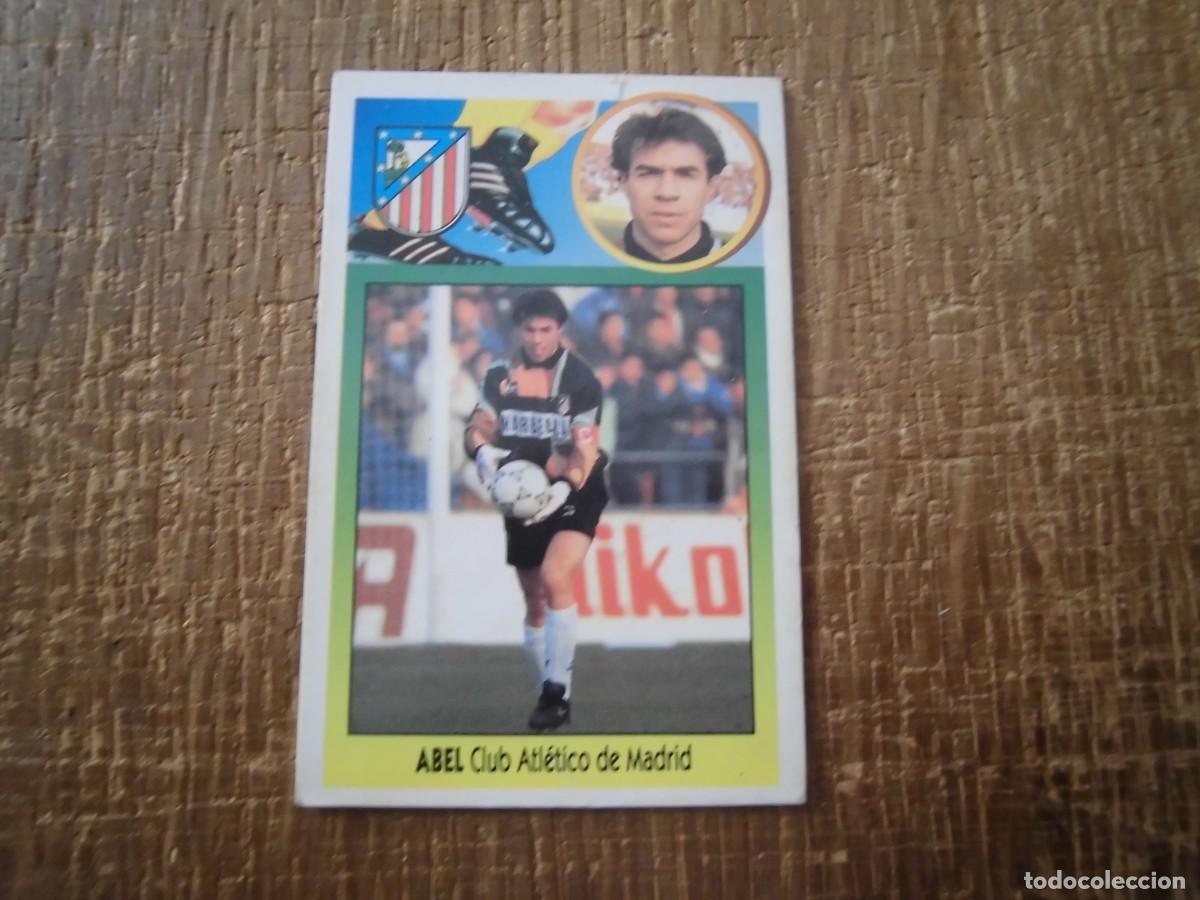 Cromos de F&uacute;tbol: ABEL ATL&Eacute;TICO DE MADRID LIGA 93-94 EDICIONES ESTE CROMO CART&Oacute;N RECUPERADO