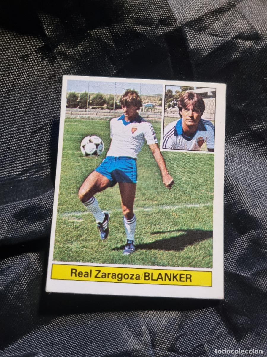 Cromos de F&uacute;tbol: FICHAJE N&ordm; 19. BLANKER, ZARAGOZA. SIN PEGAR. ESTE 81/82,1981/82,1981/1982. PEDIDO MINIMO 3&euro;