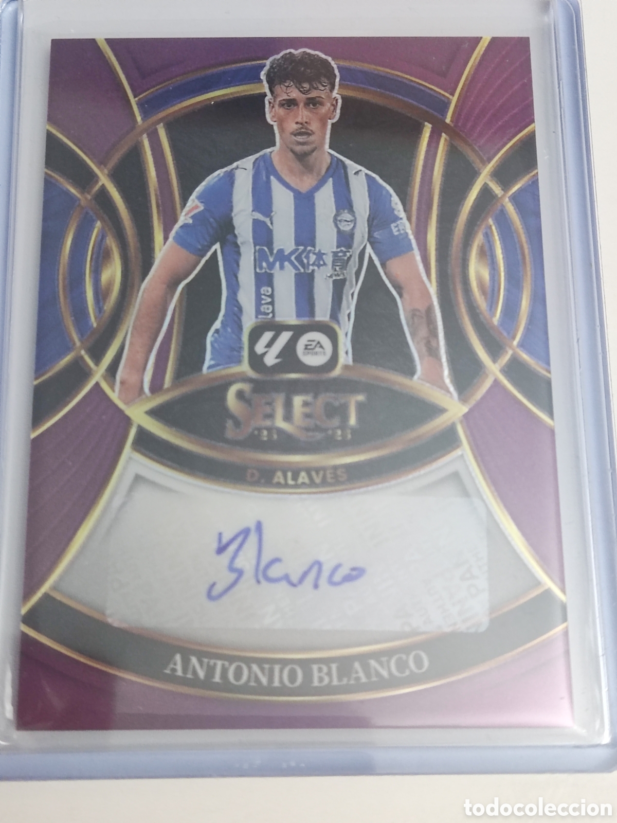 Cromos de F&uacute;tbol: Antonio Blanco Auto /49 Alav&eacute;s Panini Select La Liga 25 26