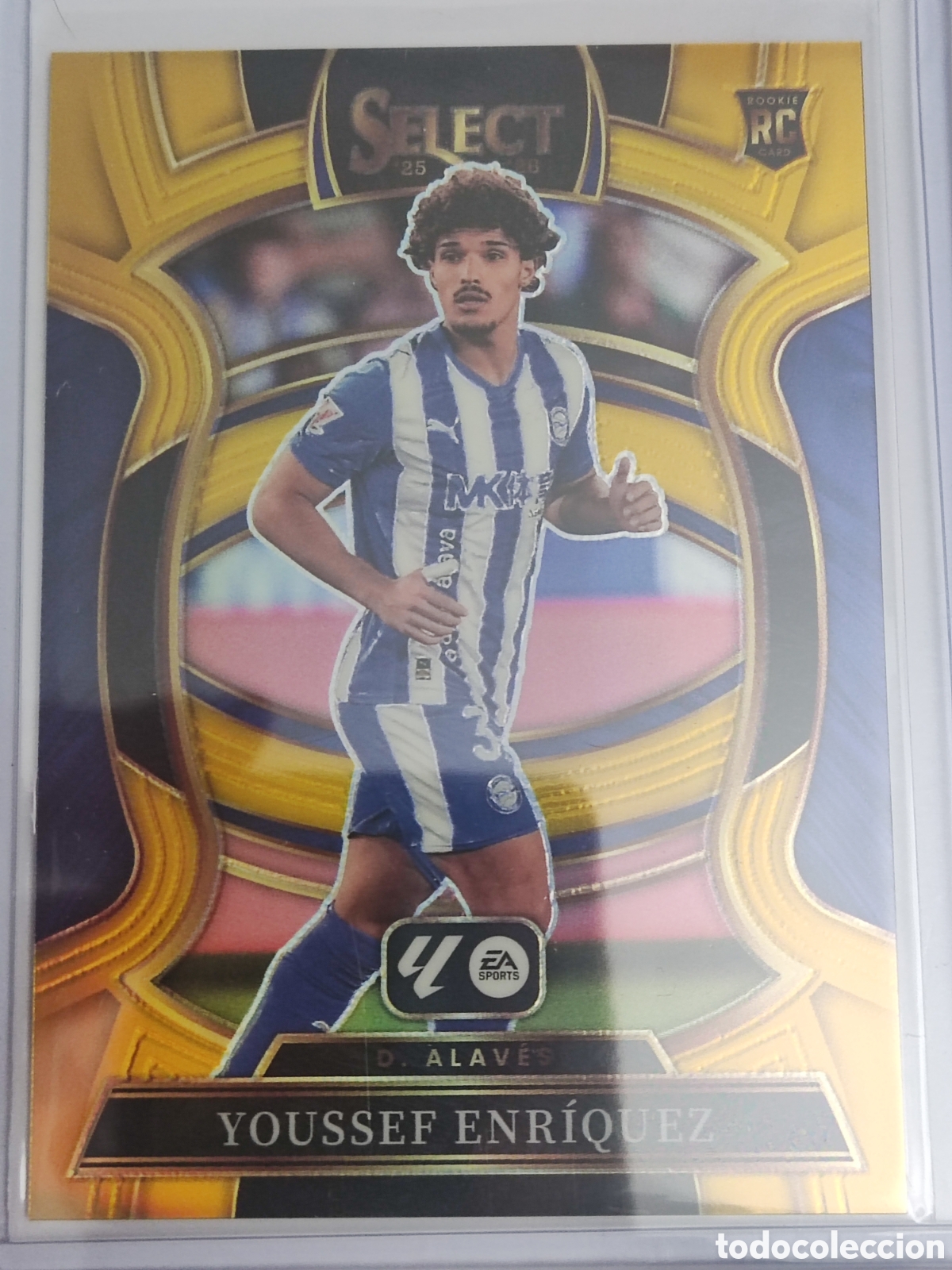 Cromos de F&uacute;tbol: Youssef Enriquez RC /10 Panini Select La Liga 25 26