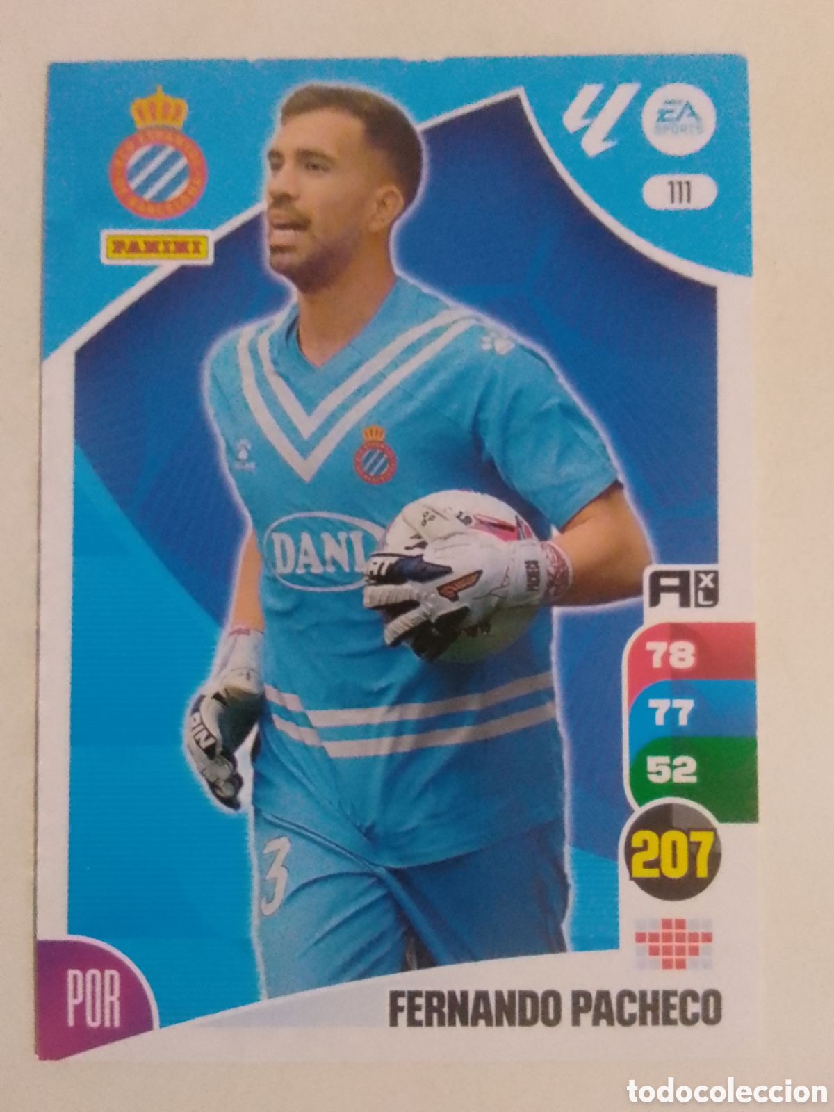 Cromos de F&uacute;tbol: Adrenalyn XL 2024-25 n&deg; 111 Fernando Pacheco &bull; Espanyol.
