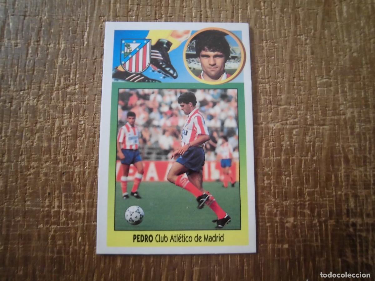 Cromos de F&uacute;tbol: PEDRO ATL&Eacute;TICO DE MADRID LIGA 93-94 EDICIONES ESTE CROMO CART&Oacute;N RECUPERADO