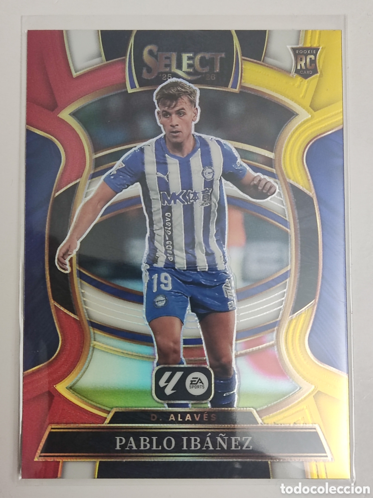 Cromos de F&uacute;tbol: Pablo Ib&aacute;&ntilde;ez RC Multicolor Panini Select La Liga 25 26