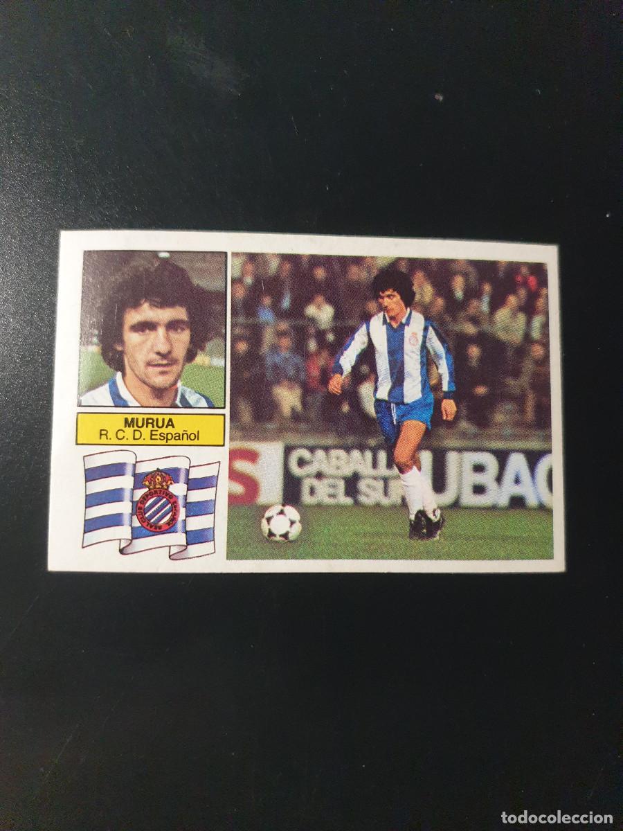 Cromos de F&uacute;tbol: MURUA ESPA&Ntilde;OL. SIN PEGAR. ESTE 82/83,1982/83,1982/1983. PEDIDO MINIMO 3&euro;