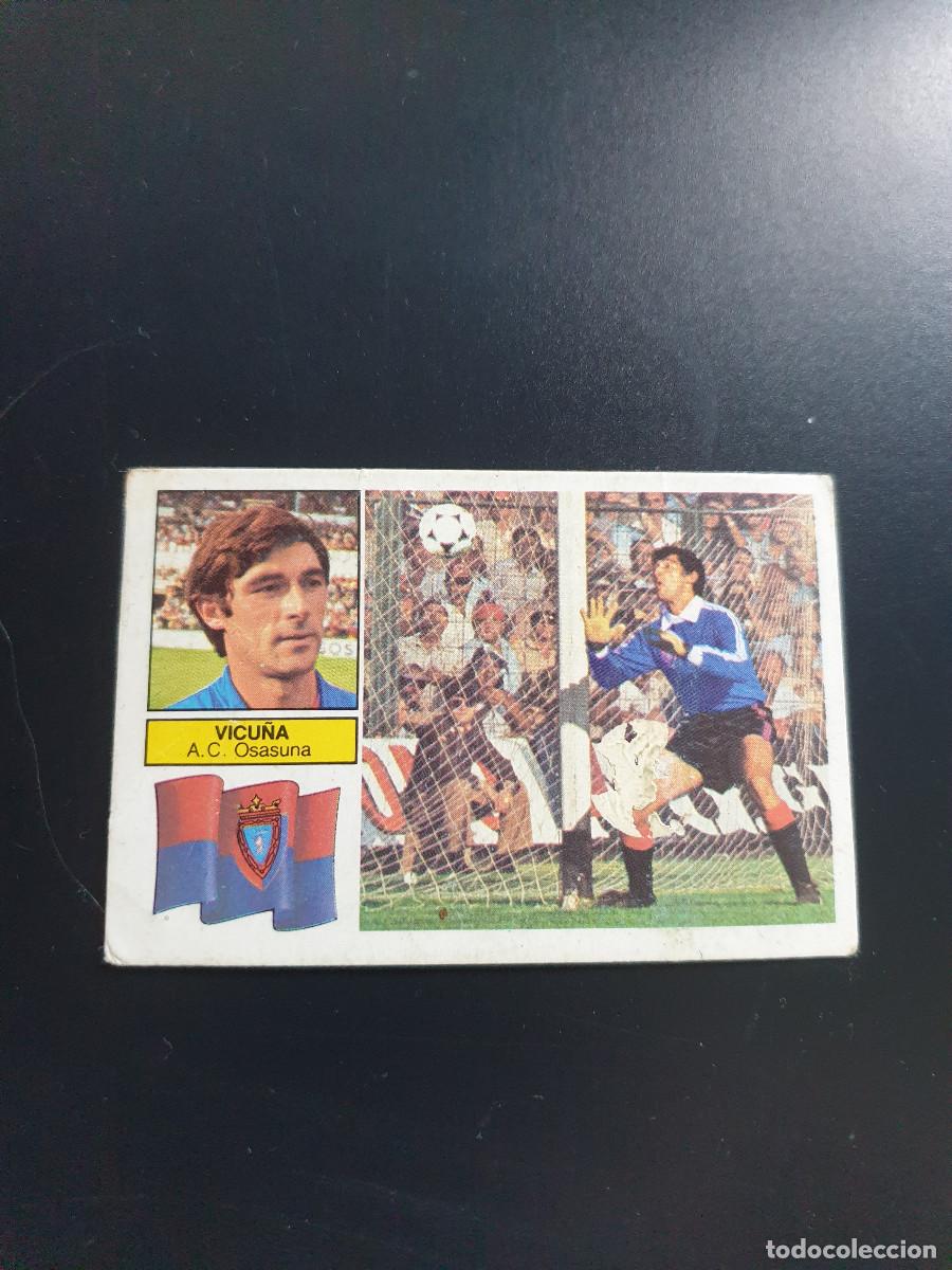 Cromos de F&uacute;tbol: VICU&Ntilde;A. OSASUNA. SIN PEGAR. ESTE 82/83,1982/83,1982/1983. PEDIDO MINIMO 3&euro;