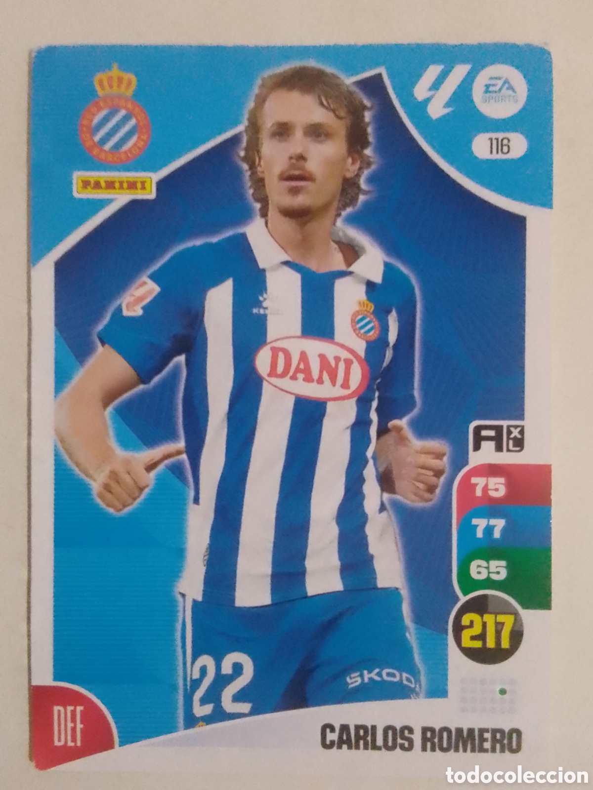 Cromos de F&uacute;tbol: Adrenalyn XL 2024-25 n&deg; 116 Carlos Romero &bull; Espanyol.