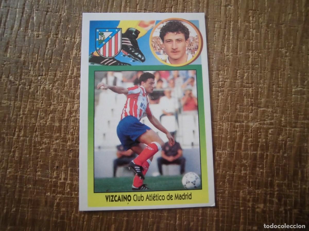 Cromos de F&uacute;tbol: VIZCA&Iacute;NO ATL&Eacute;TICO DE MADRID LIGA 93-94 EDICIONES ESTE CROMO CART&Oacute;N RECUPERADO