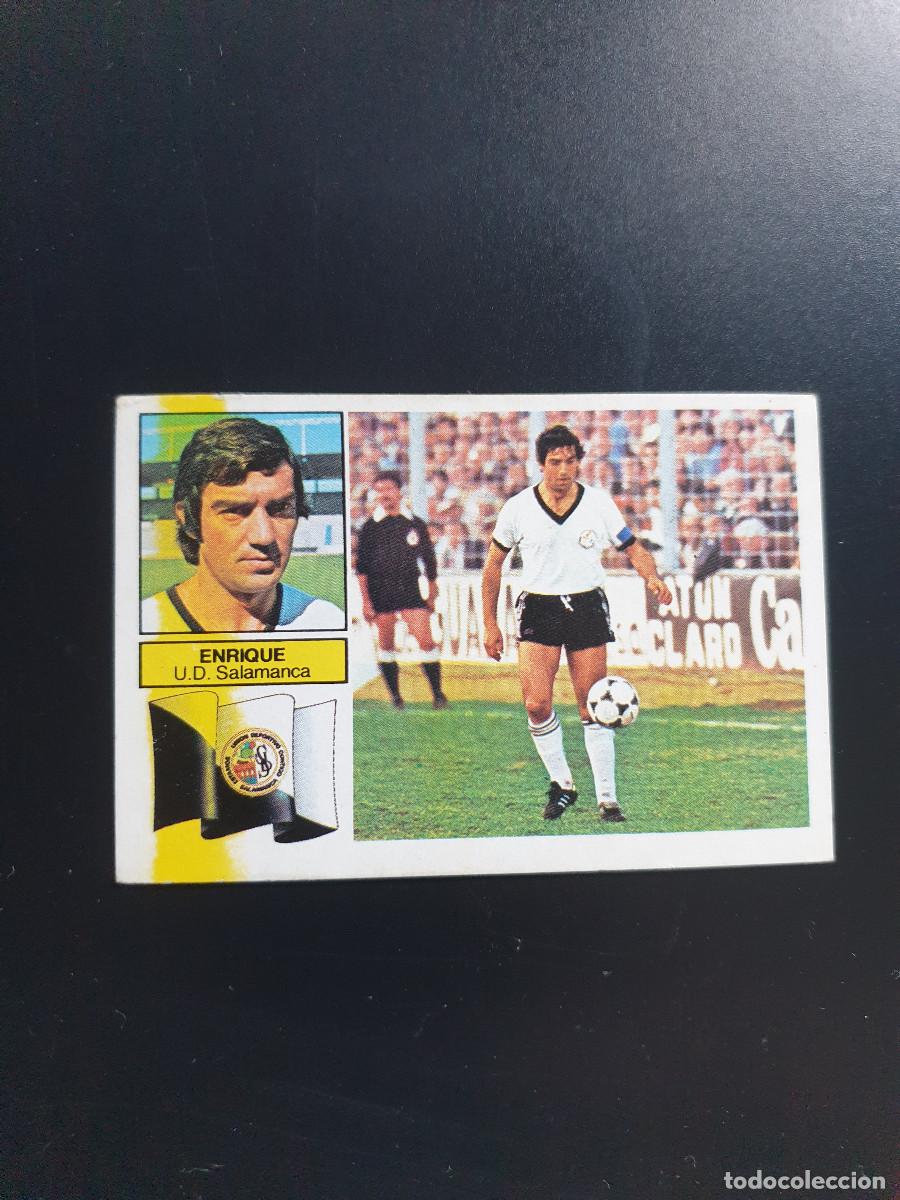 Cromos de F&uacute;tbol: ENRIQUE. SALAMANCA. SIN PEGAR. ESTE 82/83,1982/83,1982/1983. PEDIDO MINIMO 3&euro;