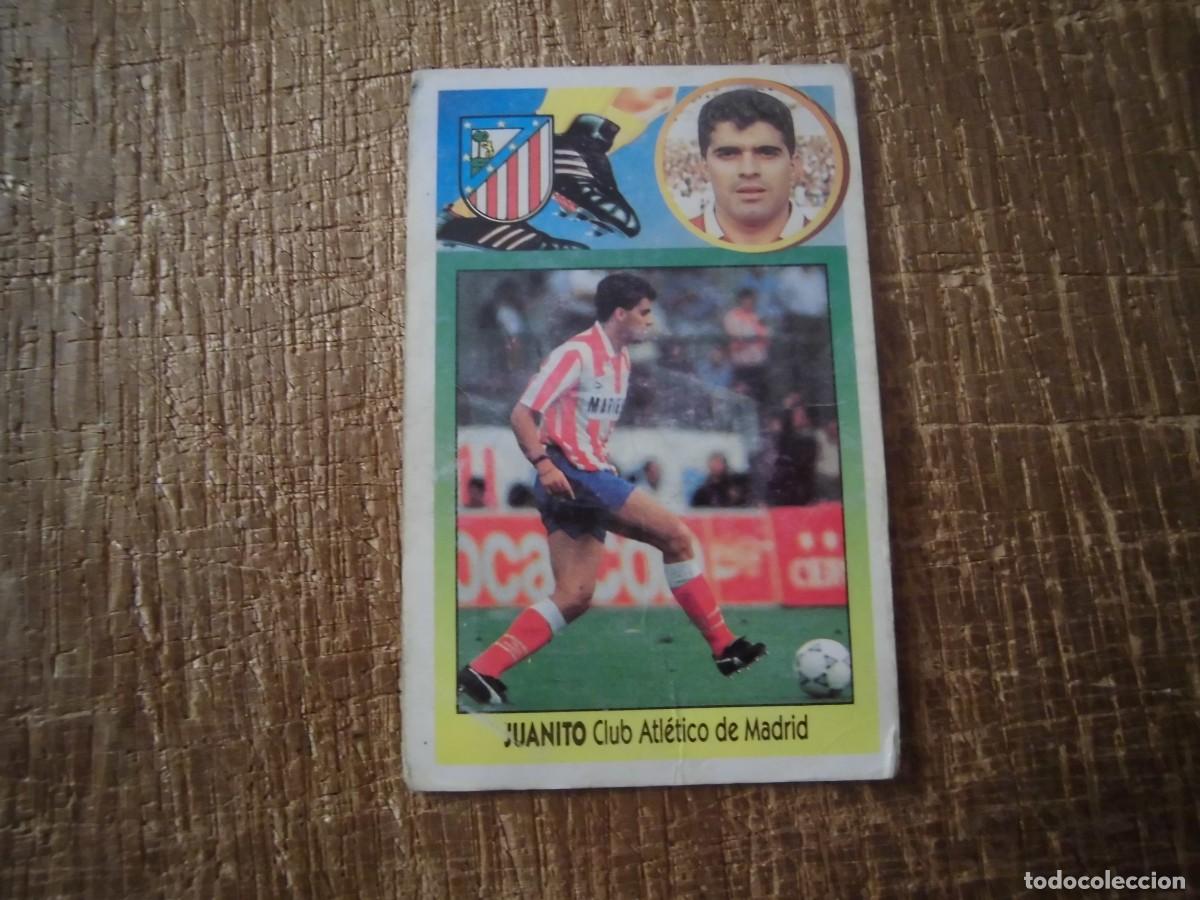 Cromos de F&uacute;tbol: JUANITO ATL&Eacute;TICO DE MADRID LIGA 93-94 EDICIONES ESTE CROMO CART&Oacute;N RECUPERADO