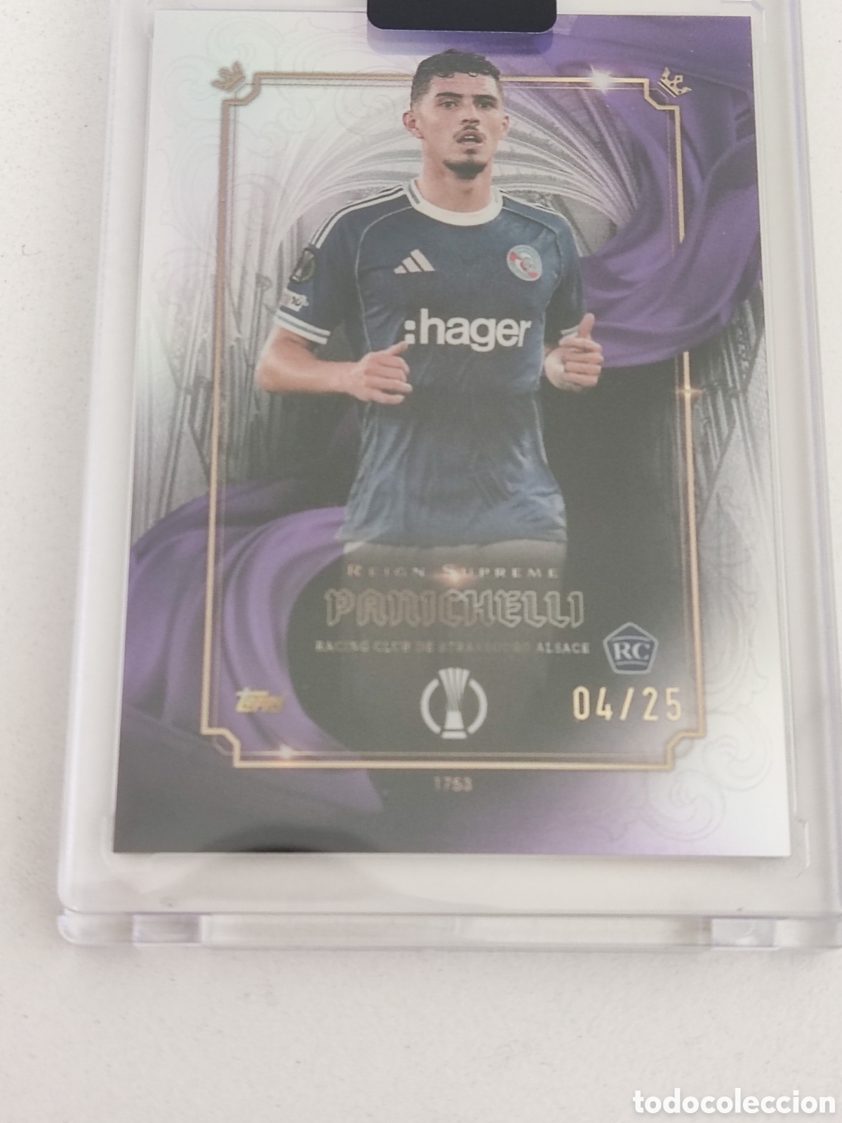 Cromos de F&uacute;tbol: Joaqu&iacute;n Panichelli RC Reign Supreme/25 Topps Total