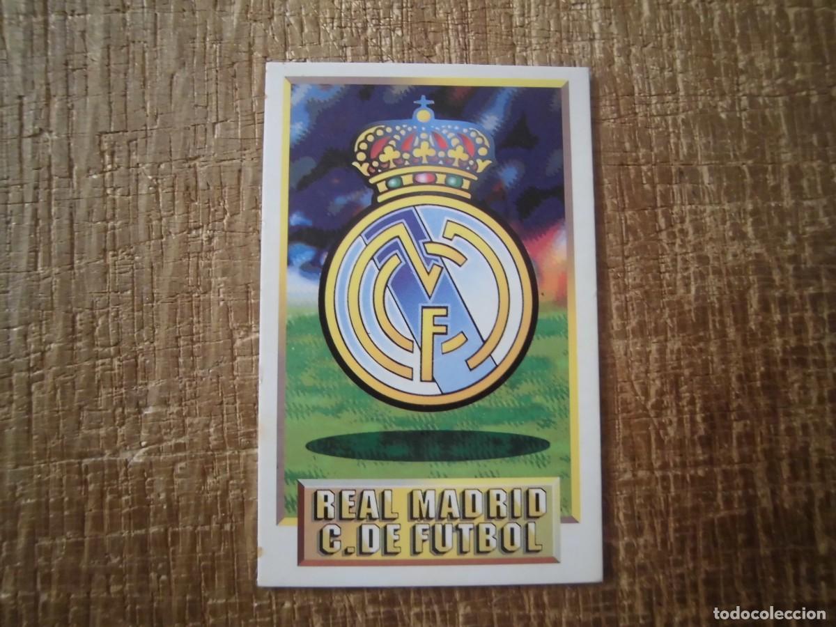 Cartes &agrave; collectionner de Football: ESCUDO REAL MADRID MADRID LIGA 93-94 EDICIONES ESTE CROMO CART&Oacute;N RECUPERADO