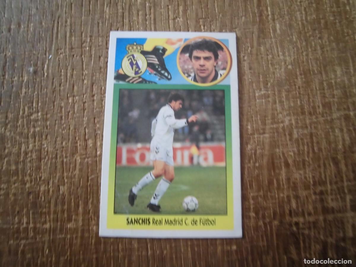 Cromos de F&uacute;tbol: SANCH&Iacute;S REAL MADRID LIGA 93-94 EDICIONES ESTE CROMO CART&Oacute;N RECUPERADO