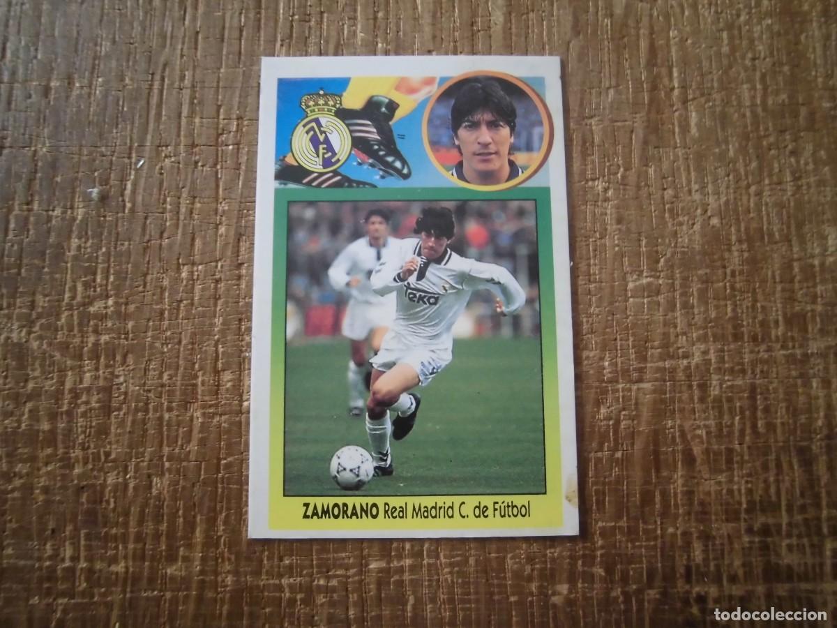 Cromos de F&uacute;tbol: ZAMORANO REAL MADRID LIGA 93-94 EDICIONES ESTE CROMO CART&Oacute;N RECUPERADO